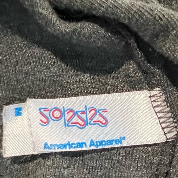 Women’s Chi Omega XO Sorority Collegiate Gray Sweater American Apparel Size M - Picture 8 of 9